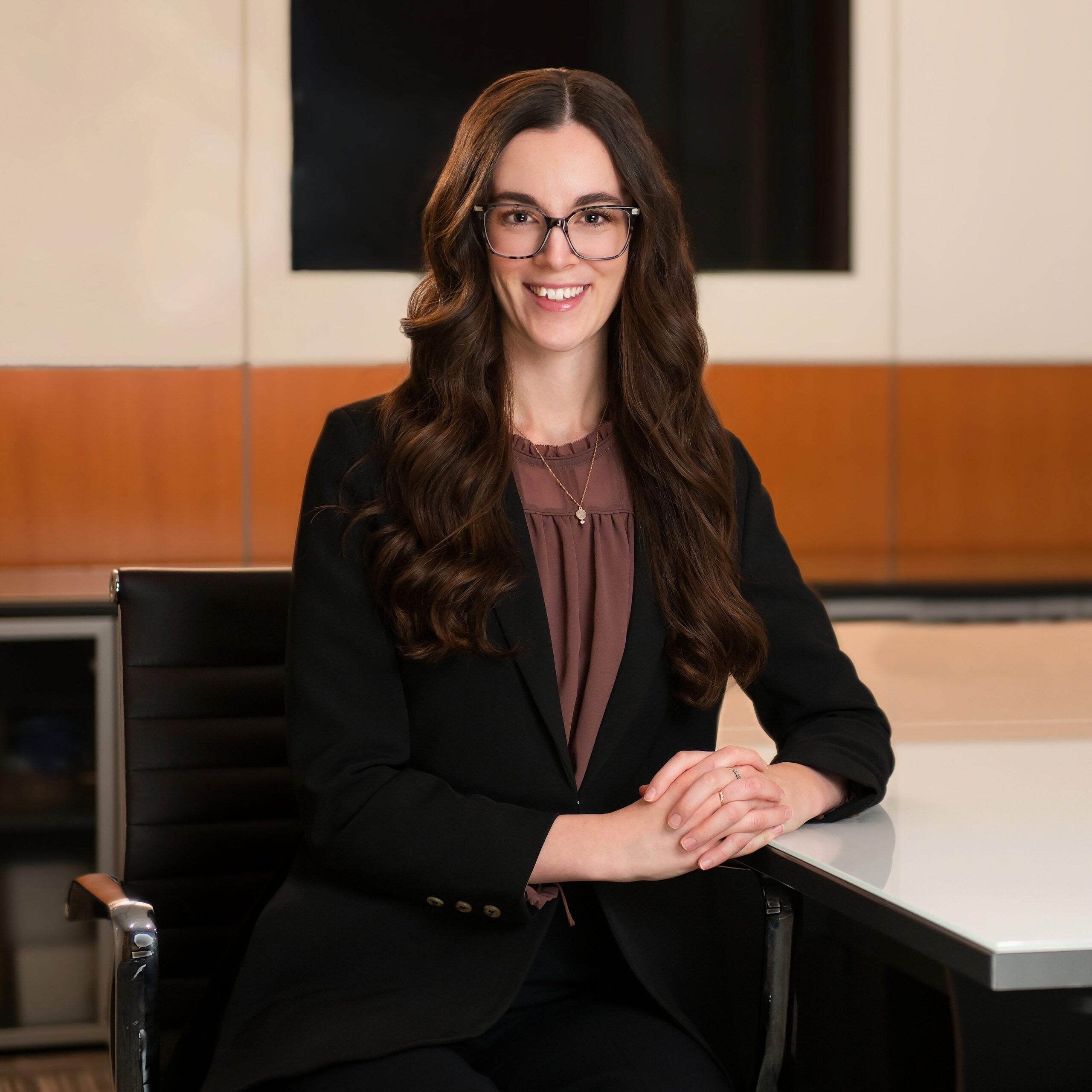 emily bowen headshot at the pihl law offices in Kelowna BC